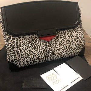 Alexander Wang Black and White Marion Bag
